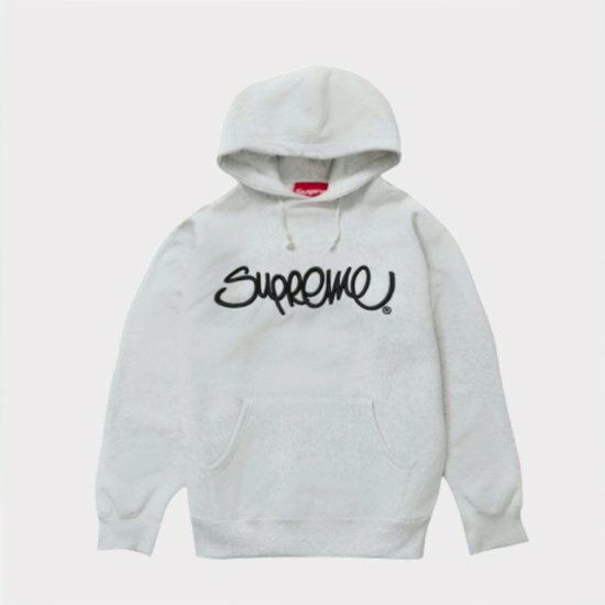 Supreme シュプリーム 22SS Raised Handstyle Hooded Sweatshirt  