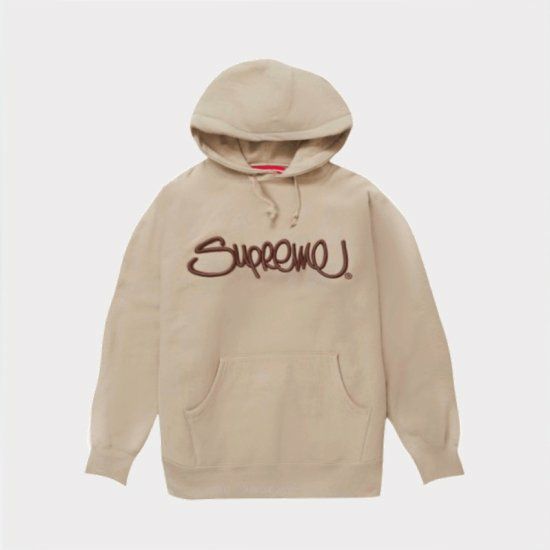 Supreme シュプリーム 22SS Raised Handstyle Hooded Sweatshirt レイズハンドスタイルフードパーカー  ダークトープ | Supreme(シュプリーム)オンライン通販専門店 Be-supremer I 新作2024AW販売中