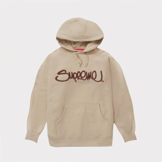 Supreme シュプリーム 22SS Raised Handstyle Hooded Sweatshirt  