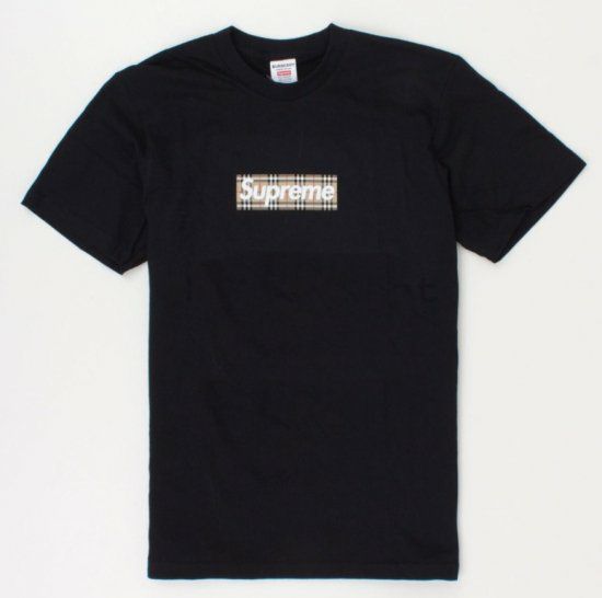 Supreme シュプリーム 22SS Burberry Box Logo Tee バーバリーボックスロゴTシャツ ブラック | Supreme( シュプリーム)オンライン通販専門店 Be-supremer I 新作2024AW販売中