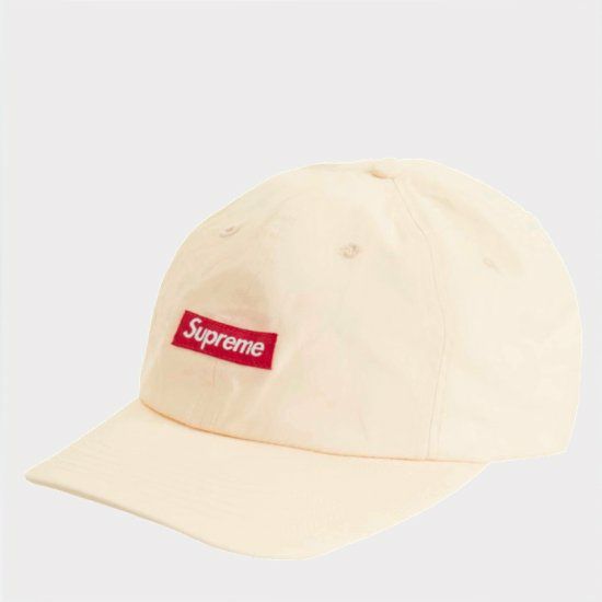 Supreme シュプリーム 22SS Small Box Coated Linen 6Panel Cap 