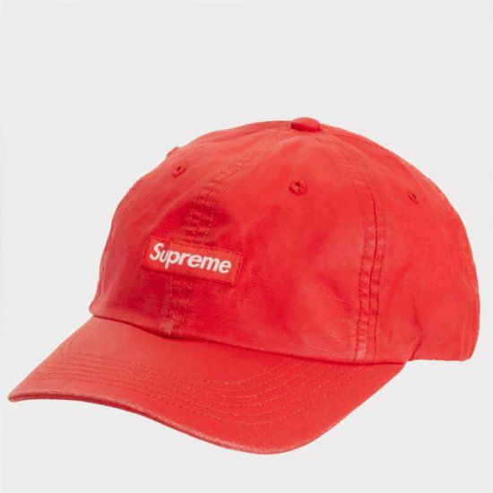 Supreme シュプリーム 22SS Small Box Coated Linen 6Panel Cap 
