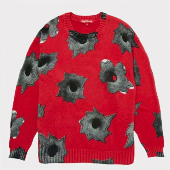 Supreme シュプリーム 22SS Nate Lowman Sweater ネイトロウマン 