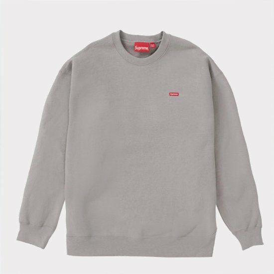 Supreme シュプリーム 22SS Small Box Crewneck スモールボックスクルーネック グレー | Supreme(シュプリーム)オンライン通販専門店  Be-supremer I 新作2024AW販売中