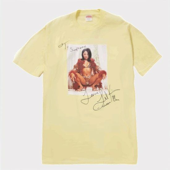 Supreme シュプリーム 22SS Lil Kim Tee リルキムTシャツ ペイル 