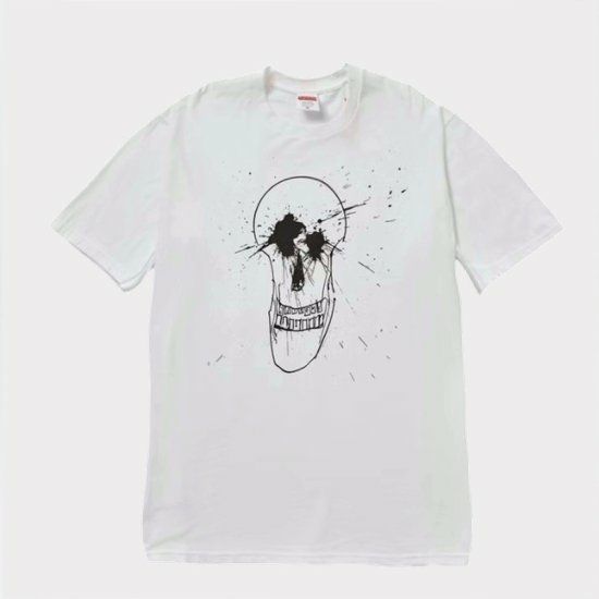 Supreme シュプリーム 22SS Ralph Steadman Skull Tee ラルフ 