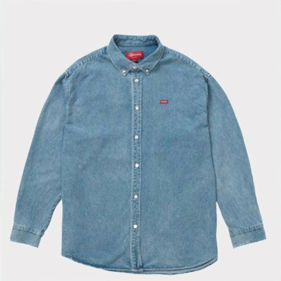 Supreme シュプリーム 22SS Small Box Shirt スモールボックスシャツ デニム | Supreme(シュプリーム)オンライン通販専門店  Be-supremer I 新作2024AW販売中