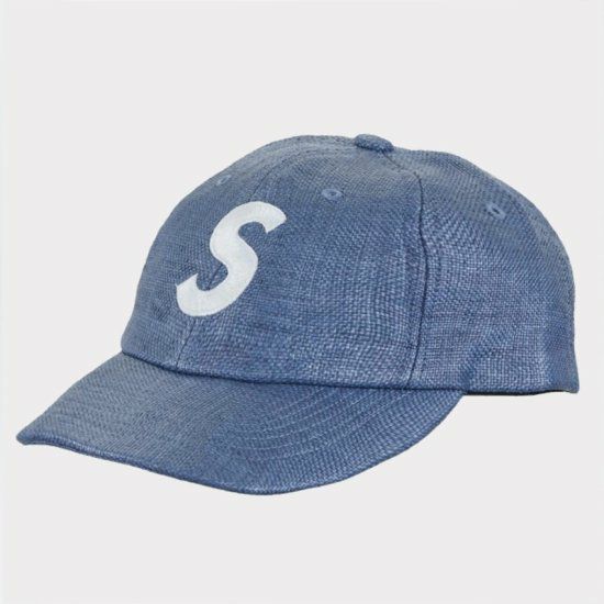 Supreme シュプリーム 22SS Raffia S Logo 6Panel Cap ラフィアSロゴ6 
