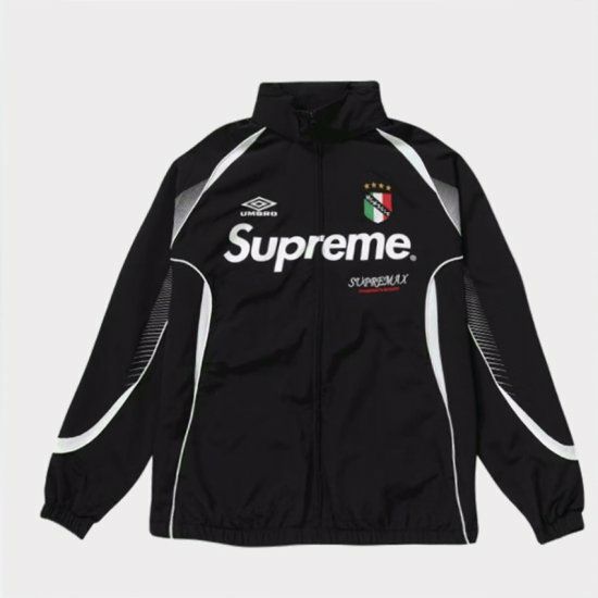 Supreme シュプリーム 22SS Umbro Track Jacket アンブロトラックジャケット ブラック | Supreme(シュプリーム)オンライン通販専門店  Be-supremer I 新作2024AW販売中