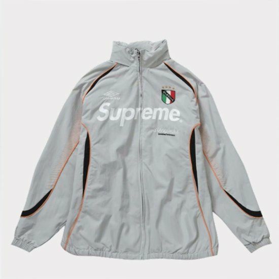 Supreme シュプリーム 22SS Umbro Track Jacket アンブロトラックジャケット グレー | Supremeオンライン通販専門店  Be-supremer