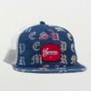 SUPREME メッシュキャップ Gradient Jacquard Denim Gradient Jacquard Denim Mesh Back 5-Panel | Supreme 22ss