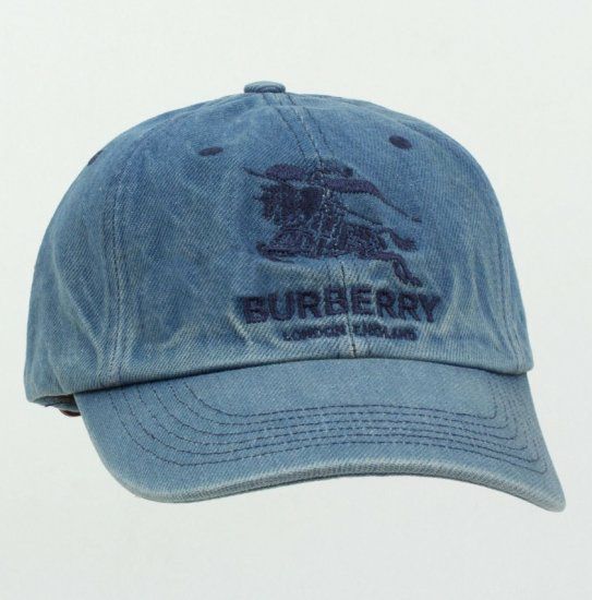Supreme シュプリーム 22SS Burberry Denim 6Panel Capバーバリー 
