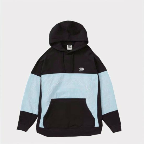 Supreme シュプリーム 22SS The North Face Bandana Hooded Sweatshirt 