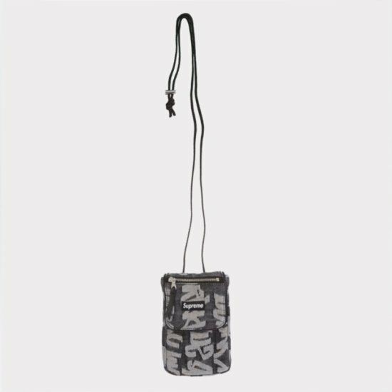 Supreme シュプリーム 22SS Fat Tip Jacquard Denim Neck Pouch 