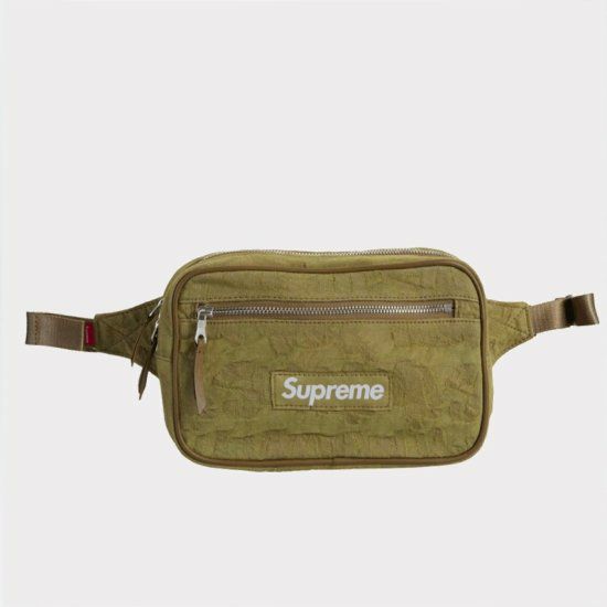 Supreme シュプリーム 22SS Fat Tip Jacquard Denim Waist Bag ファットチップジャガードデニムウエストバッグ  オリーブ | Supreme(シュプリーム)オンライン通販専門店 Be-supremer I 新作2024AW販売中