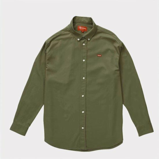 Supreme シュプリーム 22FW Small Box Shirt スモールボックスシャツ オリーブ | Supremeオンライン通販専門店  Be-supremer