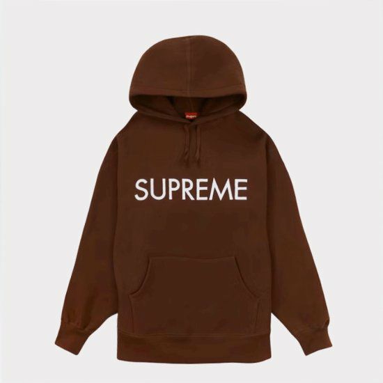 Supreme シュプリーム 2022FW Capital Hooded Sweatshirt キャピタルフードスウェットパーカー ダークブラウン |  Supreme(シュプリーム)オンライン通販専門店 Be-supremer I 新作2024AW販売中