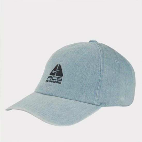 Supreme シュプリーム 2022AW NIKE ACG Denim 6Panel Cap ナイキACGデニム6パネルキャップ ウォッシュブルー