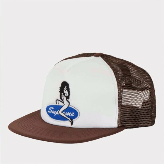 Supreme シュプリーム 22FW Pin Up Mesh Back 5Panel Cap ピン