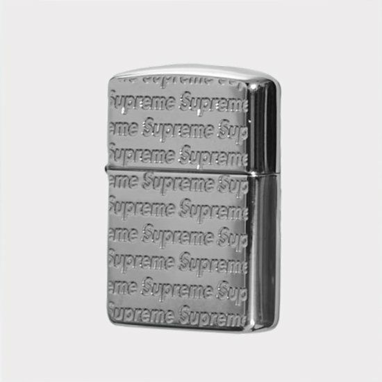 Supreme シュプリーム 2022AW Repeat Engraved Zippo リピートエングレイブジッポ ライター シルバー |  Supremeオンライン通販専門店 Be-supremer