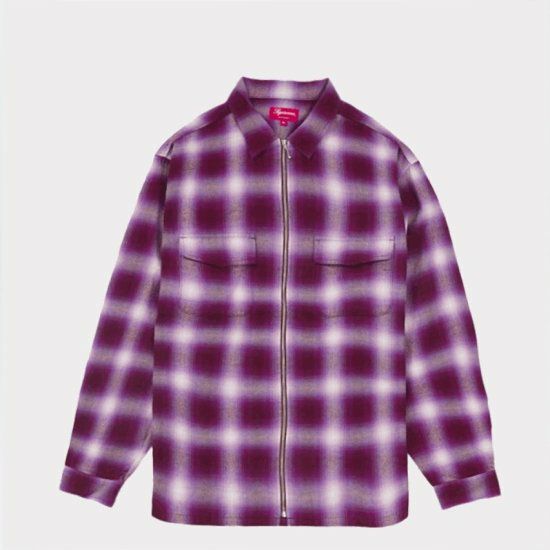 Supreme Shadow Plaid Fleece shirt めでたい Mサイズ 