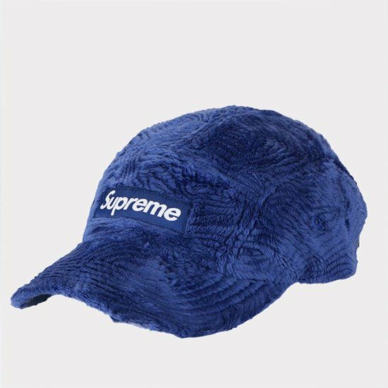 Supreme シュプリーム 2024AW Lasered Denim Camp Cap レーザーデニムキャンプキャップ ブラック 黒