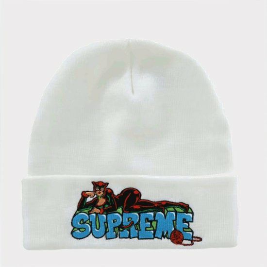 Supreme Catwoman Beanie Black - FW22 - US