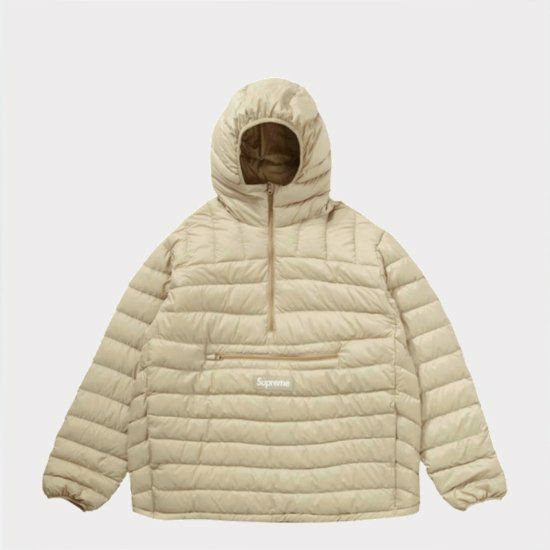 Supreme シュプリーム 2022AW Micro Down Half Zip Hooded Pullover マイクロハーフジップフードプルオーバー  タン | Supreme(シュプリーム)オンライン通販専門店 Be-supremer I 新作2024AW販売中