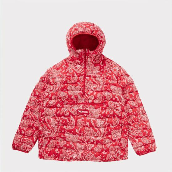 Supreme シュプリーム 2022AW Micro Down Half Zip Hooded Pullover 