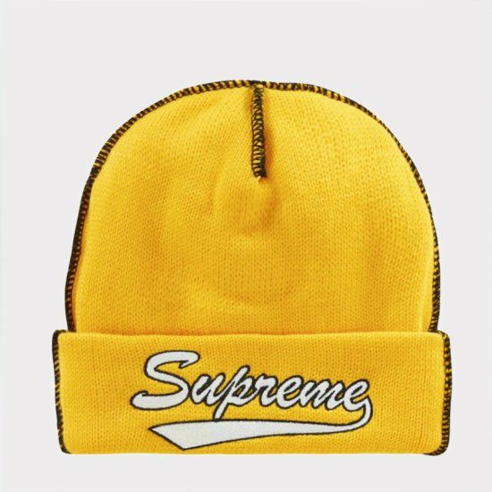 Supreme シュプリーム 2022AW Contrast Stitch Beanie コントラスト