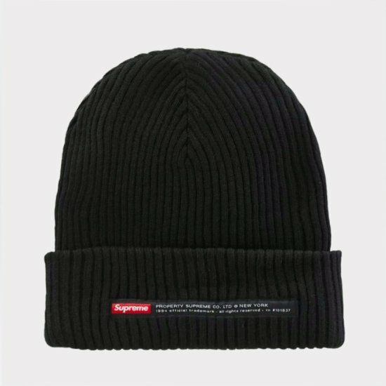 Supreme シュプリーム 2022AW Property Label Beanie プロパティラベル 
