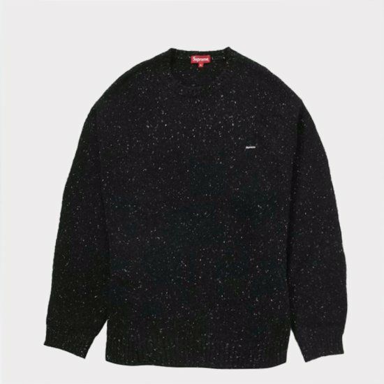 Supreme シュプリーム 2022AW Small Box Speckle Sweater スモールボックススペクルセーター ブラック |  Supreme(シュプリーム)オンライン通販専門店 Be-supremer I 新作2024AW販売中