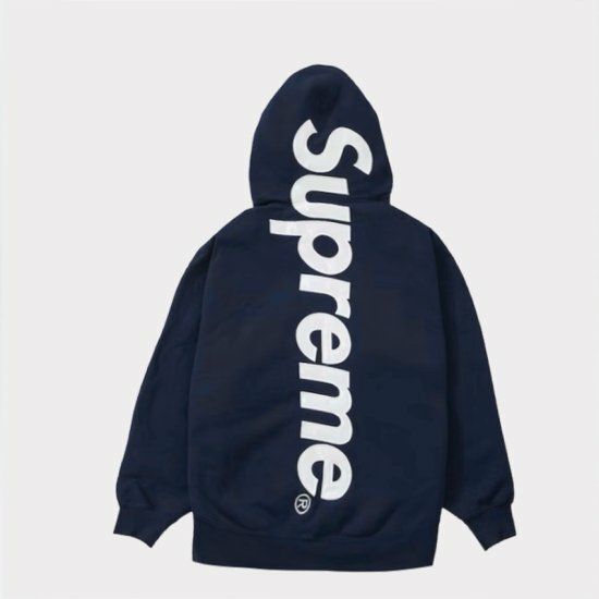 Supreme シュプリーム 2022AW Satin Applique Hooded Sweatshirt サテンアップリケスウェットパーカー  ネイビー | Supreme(シュプリーム)オンライン通販専門店 Be-supremer I 新作2024AW販売中