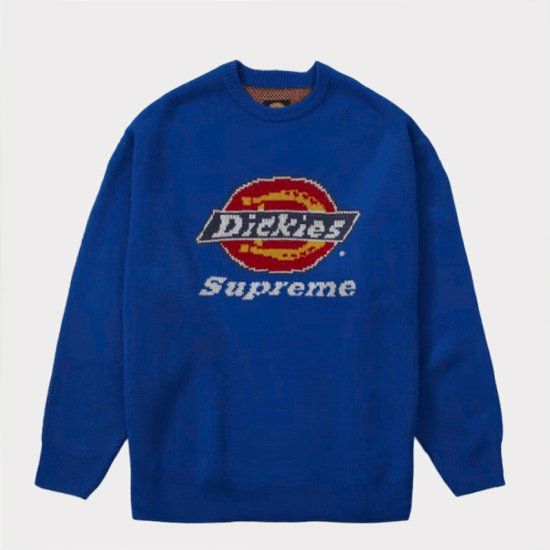 Supreme シュプリーム 2022AW Dickies Sweater ディッキーズセーター ロイヤル | Supreme(シュプリーム)オンライン通販専門店  Be-supremer I 新作2024AW販売中