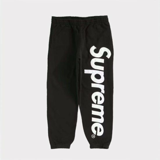 Supreme シュプリーム 2022AW Satin Applique Sweatpant サテン  