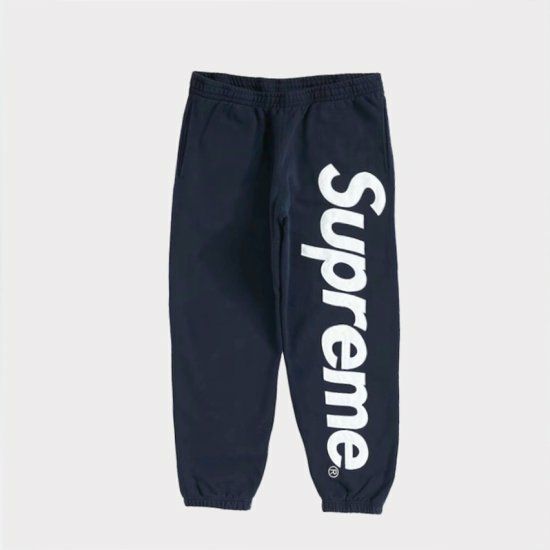 Supreme シュプリーム 2022AW Satin Applique Sweatpant サテンアップリケスウェットパンツ ネイビー |  Supreme(シュプリーム)オンライン通販専門店 Be-supremer I 新作2024AW販売中