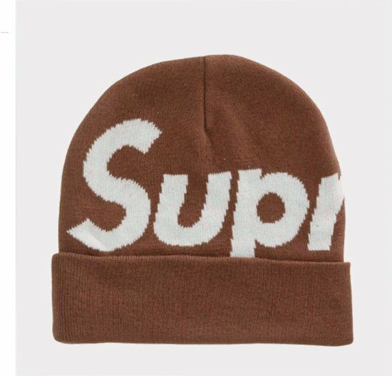 Supreme シュプリーム 2022AW Big Logo Beanie ビッグロゴビーニー ニット帽 ブラウン | Supreme(シュプリーム)オンライン通販専門店  Be-supremer I 新作2024AW販売中