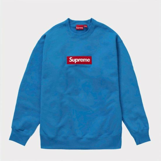 シュプリーム 【国内正規/22年製】FW22SW65 Box Logo CrewneckZebra  