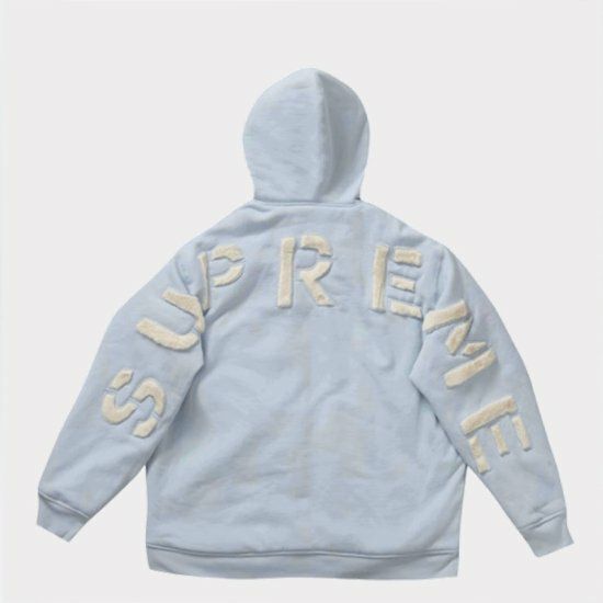 Supreme シュプリーム 2022AW Faux Fur Lined Zip Up Hooded Sweatshirt  フォークスファーラインジップアップフードパーカー ライトブルー | Supreme(シュプリーム)オンライン通販専門店 Be-supremer I  新作2024AW販売中