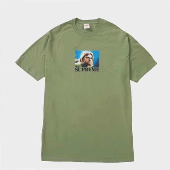 Supreme シュプリーム 23SS Kurt Cobain Tee カートコバーンTシャツ ライトオリーブ | Supremeオンライン通販専門店  Be-supremer