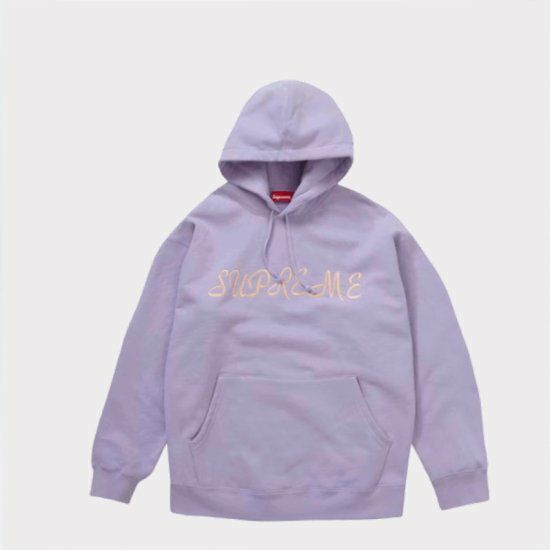 Supreme シュプリーム 21SS × KAWS Chalk Logo Hooded Sweatshirs  