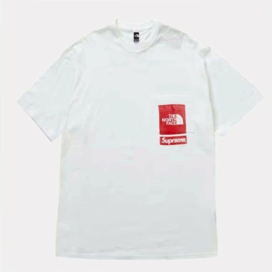 Supreme シュプリーム 2023SS The North Face Printed Pocket Tee ノースフェイスプリントポケットTシャツ  ホワイト | Supreme(シュプリーム)オンライン通販専門店 Be-supremer I 新作2024AW販売中