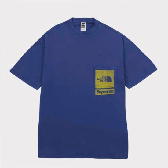 Supreme シュプリーム 2023SS The North Face Printed Pocket Tee ノースフェイスプリントポケットTシャツ  ネイビー | Supreme(シュプリーム)オンライン通販専門店 Be-supremer I 新作2024AW販売中