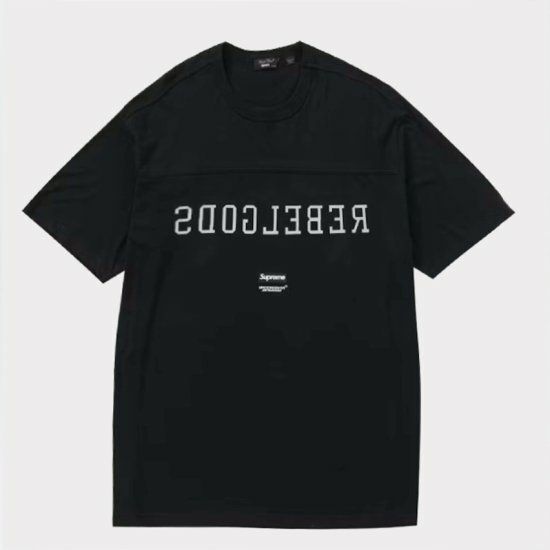 Supreme シュプリーム 23SS Undercover Football Top Tee アンダーカバーフットボールトップ Tシャツ ブラック  | Supreme(シュプリーム)オンライン通販専門店 Be-supremer I 新作2024AW販売中