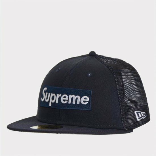 Supreme シュプリーム 2023SS Box Logo Mesh Back New Era Cap ボックスロゴメッシュバックニューエラキャップ  帽子 ネイビー | Supreme(シュプリーム)オンライン通販専門店 Be-supremer I 新作2024AW販売中