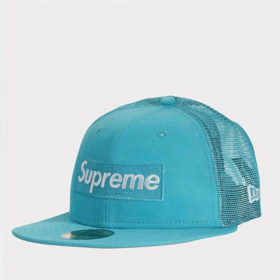 Supreme シュプリーム 2023SS Box Logo Mesh Back New Era Cap ボックスロゴメッシュバックニューエラキャップ  帽子 ブルー | Supreme(シュプリーム)オンライン通販専門店 Be-supremer I 新作2024AW販売中