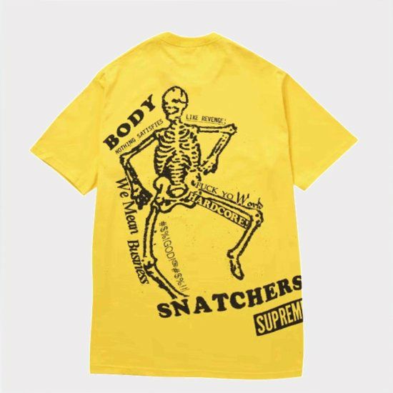 Supreme シュプリーム 23SS Body Snatchers Tee ボディスナッチャーズTシャツ イエロー | Supreme(シュプリーム)オンライン通販専門店  Be-supremer I 新作2024AW販売中