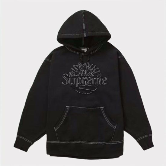 Supreme シュプリーム 2023SS Timberland Hooded Sweatshirt ティンバーランドフードパーカー ブラック |  Supreme(シュプリーム)オンライン通販専門店 Be-supremer I 新作2024AW販売中