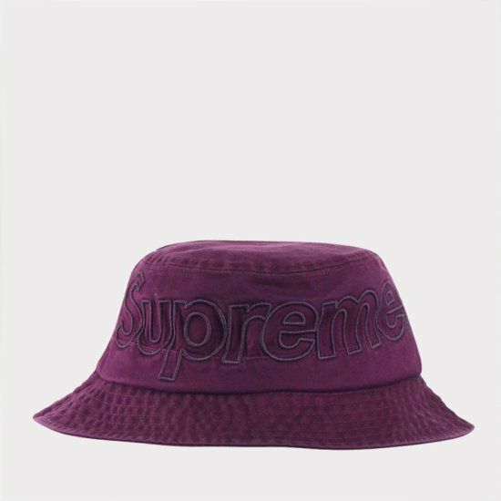 Supreme シュプリーム 2023SS Outline Crusher Hat アウトラインクラッシャーハット ダークパープル | Supreme( シュプリーム)オンライン通販専門店 Be-supremer I 新作2024AW販売中