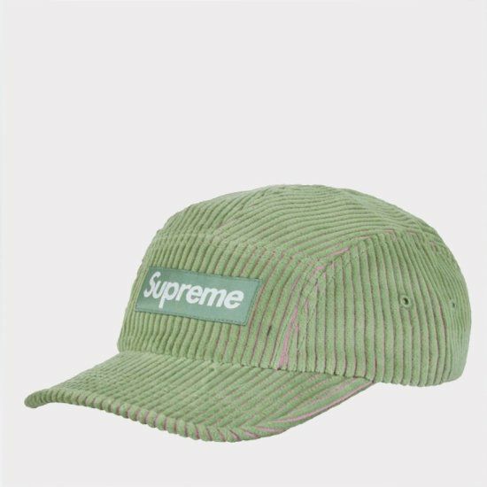 Supreme シュプリーム 2023SS 2Tone Corduroy Camp Cap ツートン 